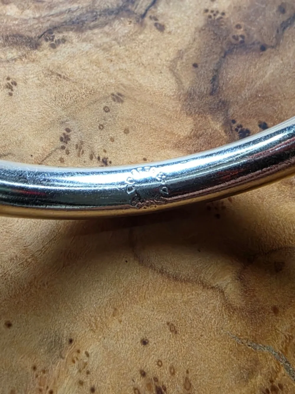 Sterling High-polish Bangle